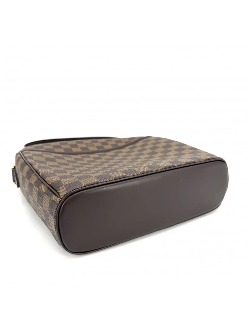 Louis Vuitton Shoulder Bag Damier Ipanema GM Mount Brown Gold